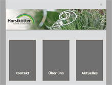 Tablet Screenshot of horstkoetter-beckum.de